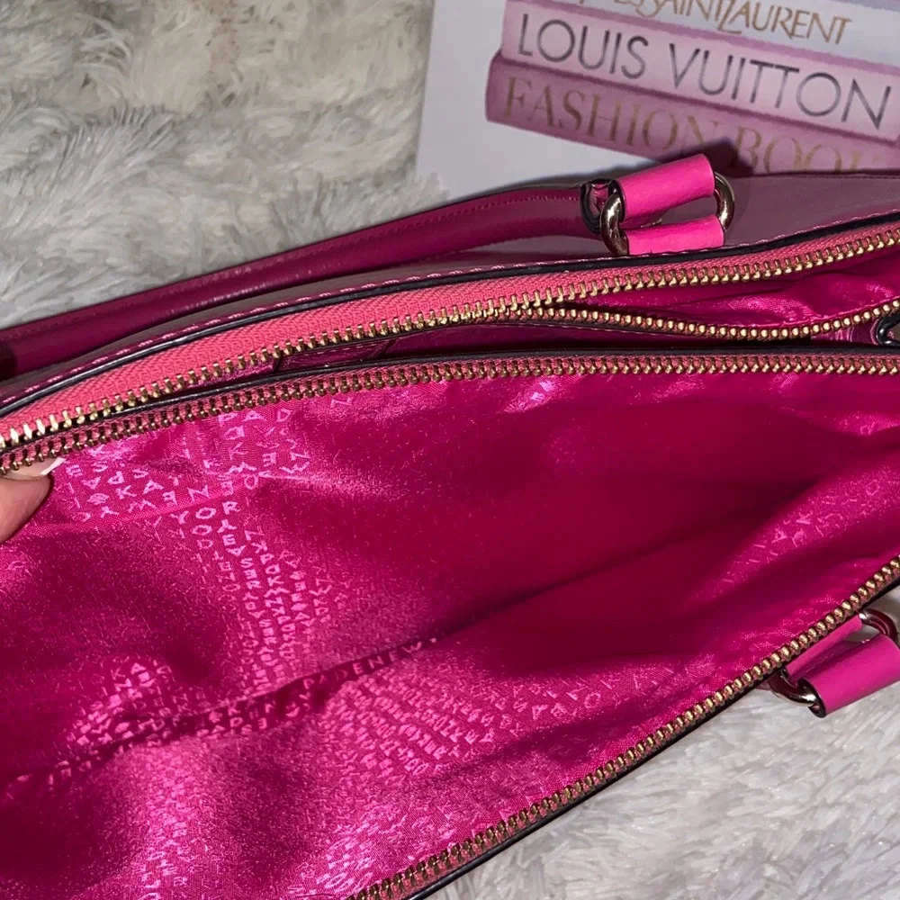 kate spade Hot Pink Leather Shoulder Bag